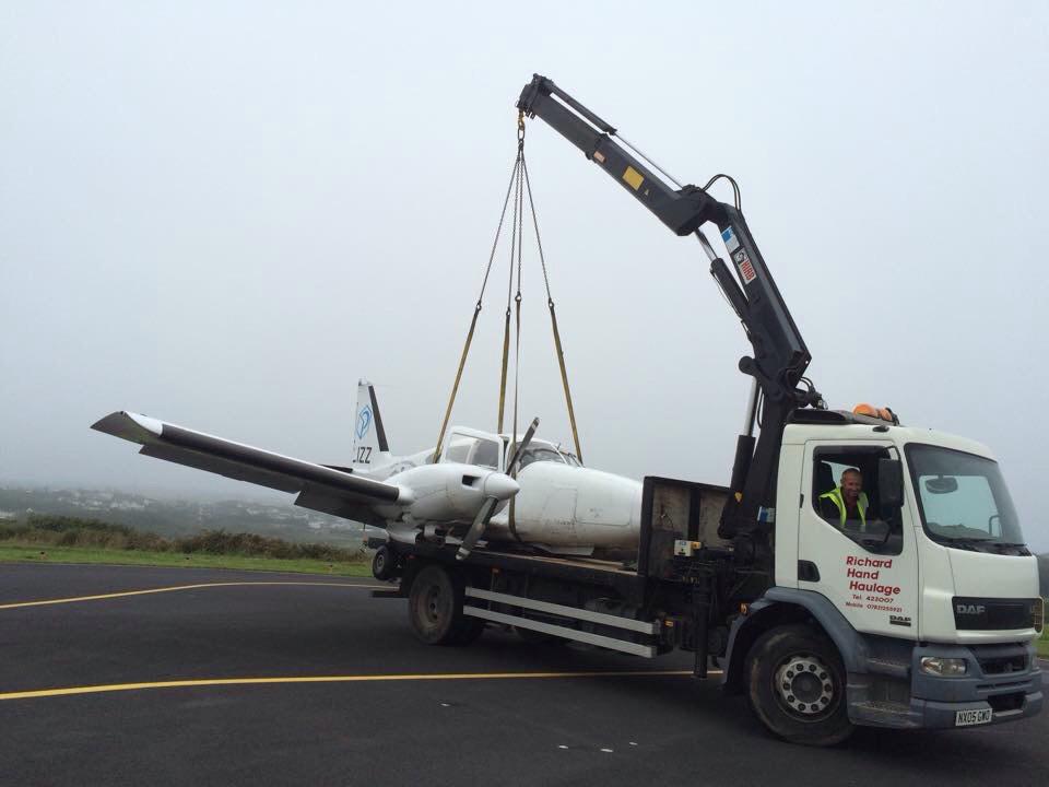 #plane recovered