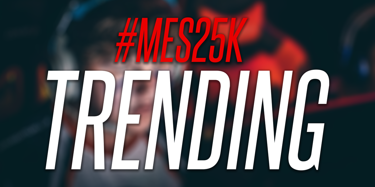 MESEvents's tweet photo. #MES25K is "Officially Trending" on Twitter! 

Thanks for all the support! 

LIVE at http://t.co/EJC0KTNG8S http://t.co/5a9cYy2v79