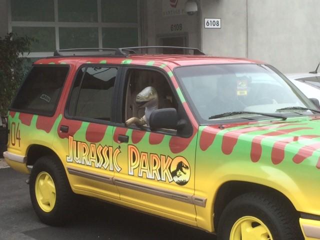 SpeedproNB's tweet image. Happy #FridayFunday ! To all #jurassicpark fans, we have the graphics to wrap your car. #jurassicworld #wrap