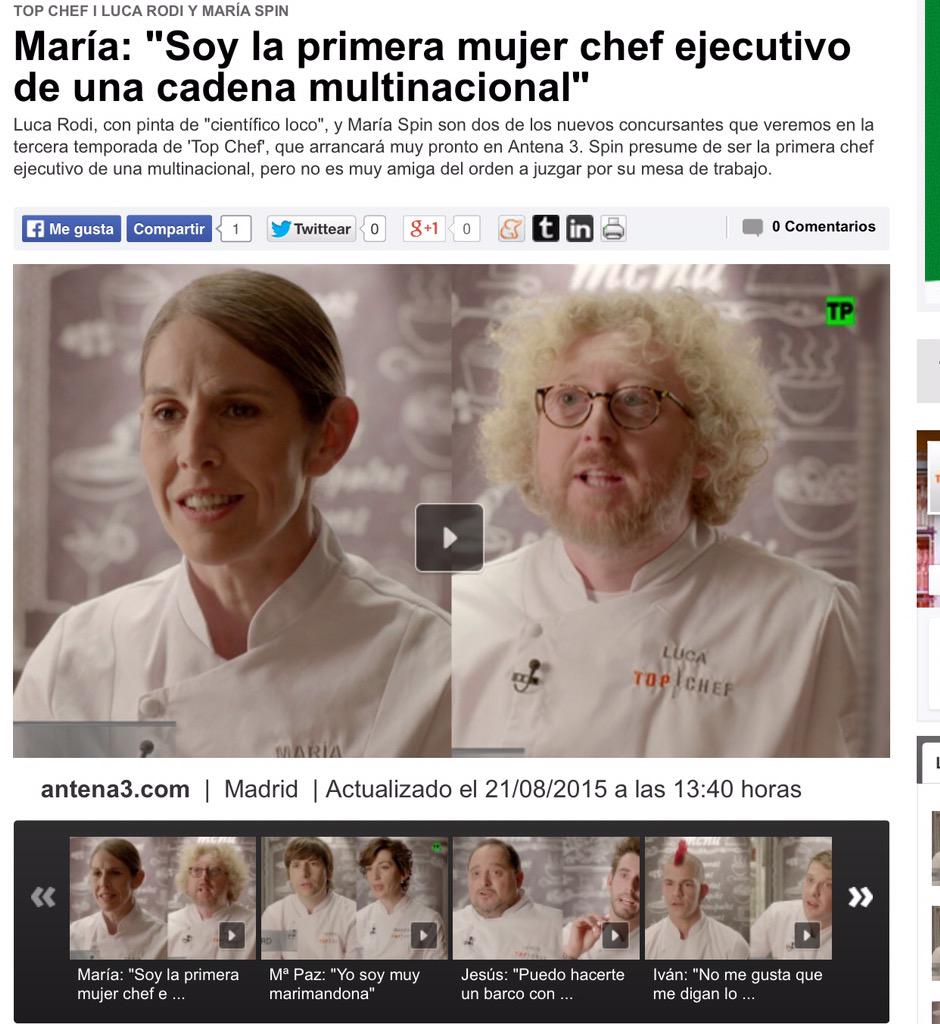 quilicua's tweet photo. Nuestro Luca intentará conseguir sus cuchillos en @TopChef_es .Primer capítulo muy pronto en antena 3!!! Aúpa Luca!!! http://t.co/AZwwrVAMBm