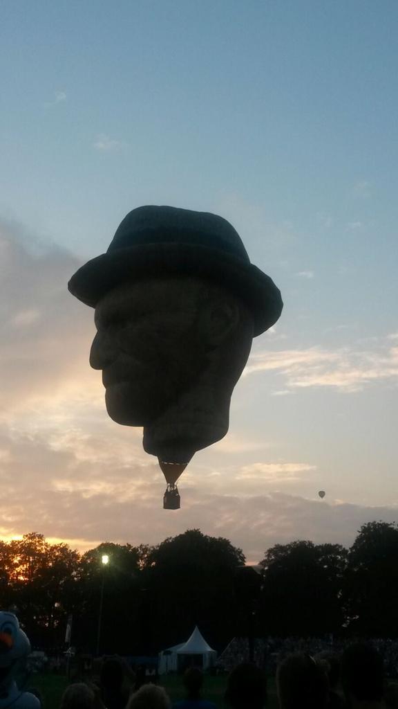 Ook #Brabant vertegenwoordigd met Van Gogh bij #Ballonfiesta <a href="/Ballonevent/">Ballonfiesta Bveld</a> #Barneveld #KeiSkôn