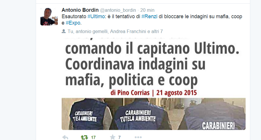 Giulianoebasta's tweet photo. #inondala7
#casamonica di cosa parliamo quando ci si permette il lusso di fare fuori
#CapitanUltimo?
#schifo http://t.co/GeWnCbmePb