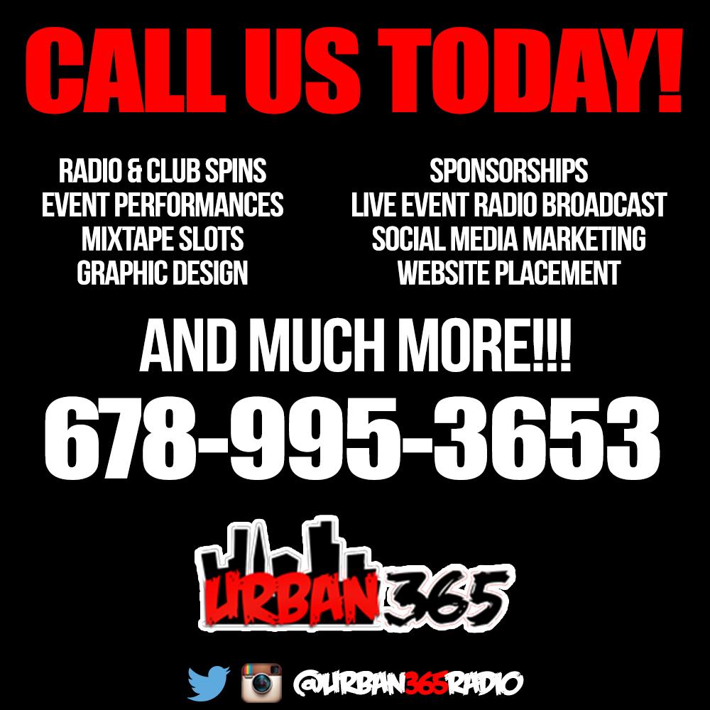 TheTribeATL's tweet photo. Get #RadioPlay #Interviews #Performances #MixtapeSlots #Promotions &amp; MORE by calling @Urban365Radio 678-995-3653 http://t.co/qE3puHgQsa
