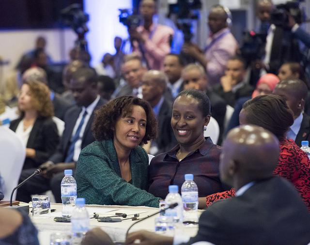 FirstLadyRwanda's tweet photo. This inaugural #MZFSymposium was a day spent sharing insights into issues critical to achieving Africa's development. http://t.co/5B1CYyGvxX