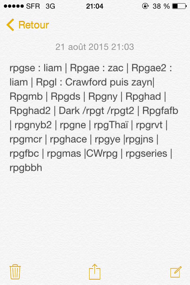 Jasonrpgseries's tweet image. Les rpg que j&apos;ai fais