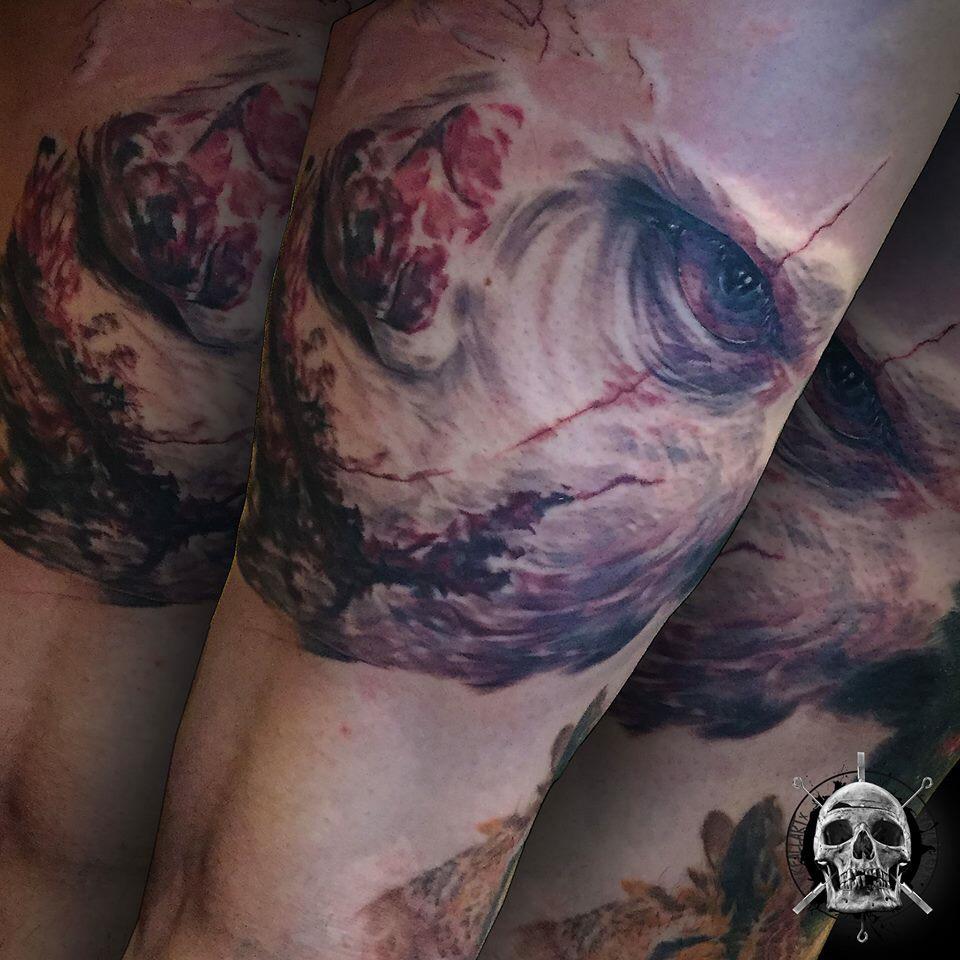 Keallart's tweet photo. #tattoo #tattoos #art #tattoomagazine #artist #realistictattoo #colourtattoo #london #tattooartist #tattooart http://t.co/lwGCVqiciI