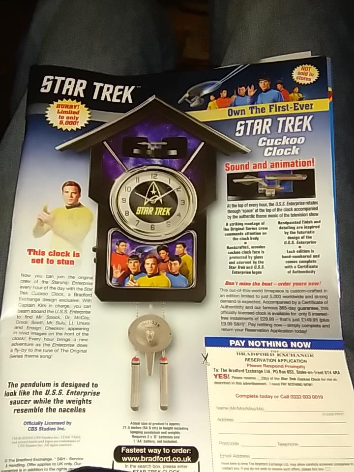 rosswhatever's tweet image. #clockgoals its only £160