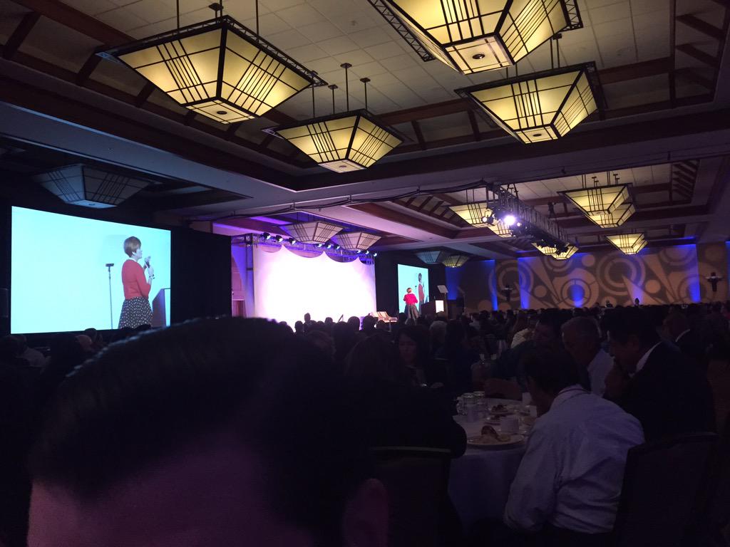 The amazingly beautiful and funny Rocket Scientist <a href="/shaylarivera/">Shayla Rivera</a> #CHCC #ignite