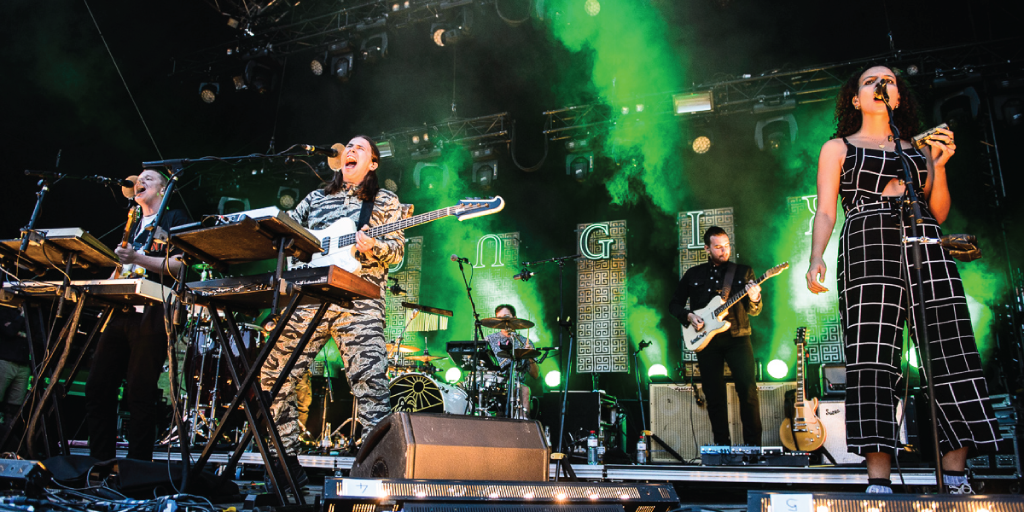 ForNoise's tweet photo. Our little forest became a Jungle for a fiery moment! They killed it on our main stage! © Davide Gostoli http://t.co/RJXqqArARp