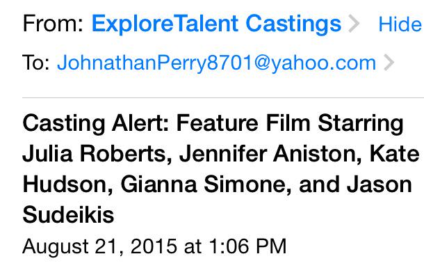 BullCityJP's tweet photo. I'm try to become apart of this #HollywoodCast of amazing #Actresses #Actor for my next film #JohnathanPerry #Actor http://t.co/W7gLRlDEab