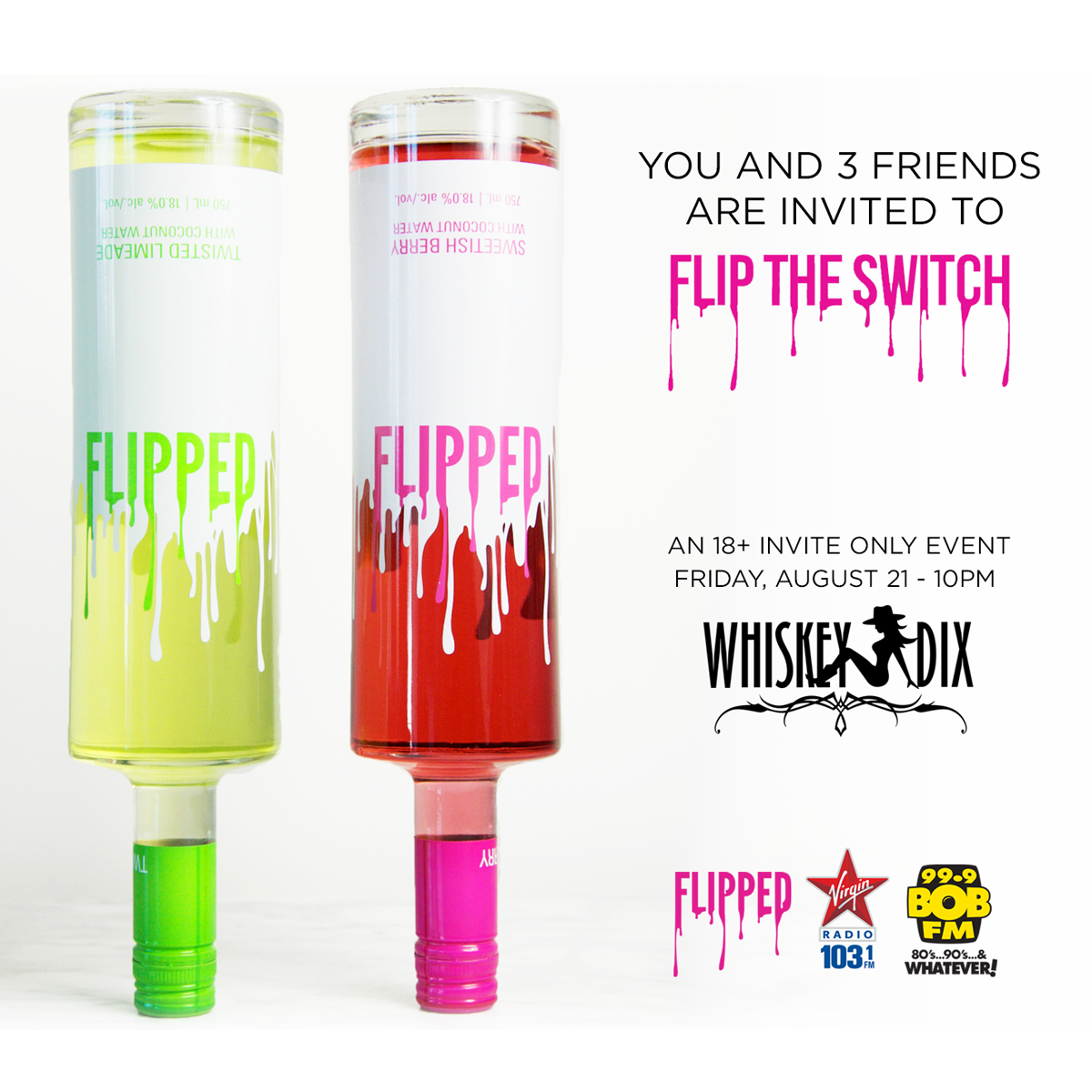 flipped_life's tweet photo. Tonight's the night! You ready to #FlipTheSwitch @whiskeydixwpg for Winnipeg's most unexpected party of the summer?! http://t.co/yZ499cciqk