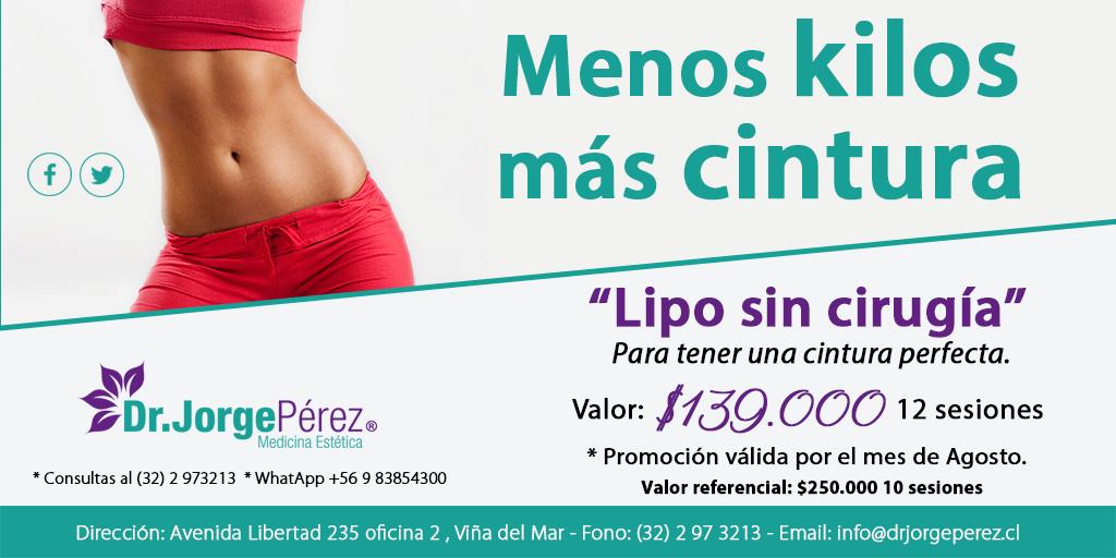 drjorge_perez's tweet photo. Aprovecha Esta Promo Especial... ¿También te gustaría tener menos Kilos Mas Cintura? #estetica #vinadelmar http://t.co/Q9wNrMHJ5a