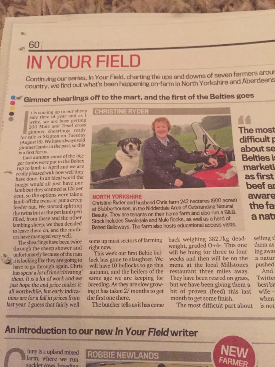amywilson08's tweet photo. joels just been reading the farmers guardian and i spotted this! 😃 @ScaifeHallFarm http://t.co/IvePg51NBM
