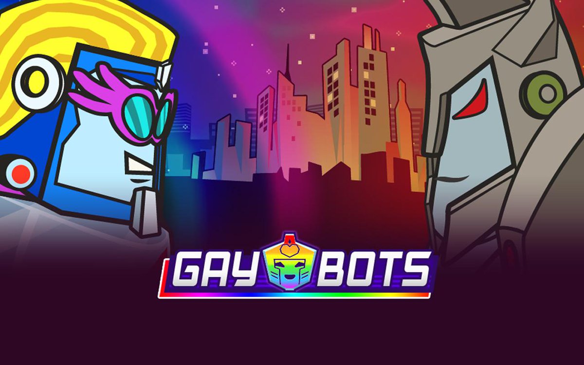 SoyHomosensual's tweet photo. ¡Gaymers! Necesitamos de su ayuda para derrotar a los Robophobes... #GayBots http://t.co/uF7X6psrss http://t.co/ZPzFfjXnpU