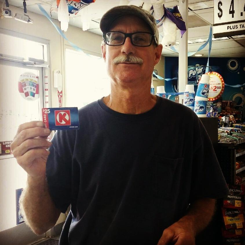 CarmichaelChev's tweet photo. Yay John!! Enjoy your free #CircleK gift card!! @CircleKWest @CircleKStore 
#CarmichaelCA #Carmichael http://t.co/srQr9CmGU7