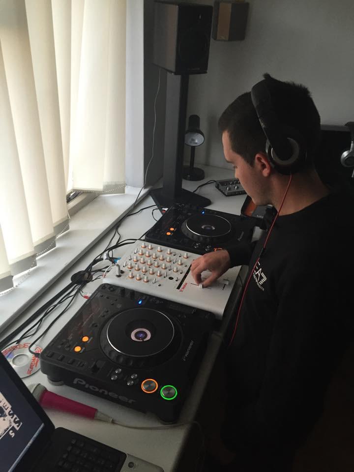 Gaz Danielz and myself Monday's show mayhem productions