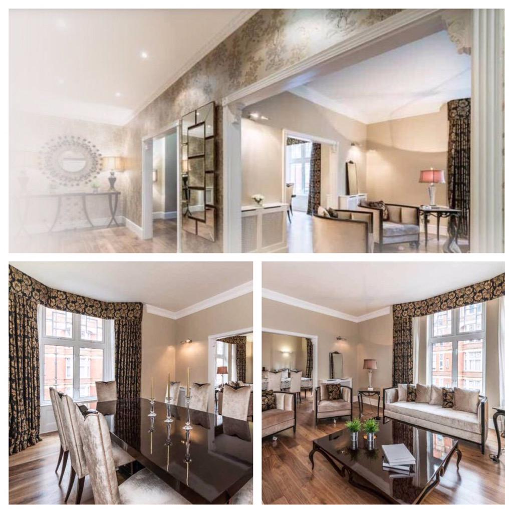 MERESTATE's tweet image. How would you RATE this apartment in central London on scale from 1-10?