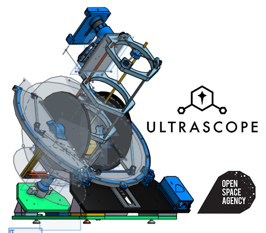 Preview of what might be the next #ultrascope.  6" primary mirror and few parts to print and cut.  #ultrascopePLUS