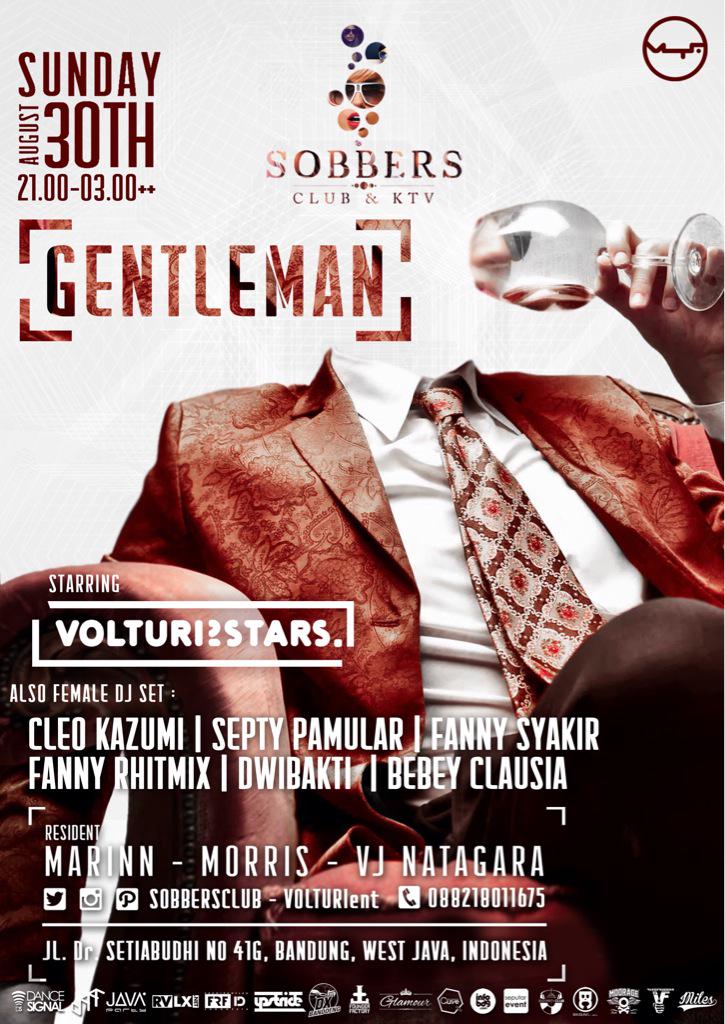 Sunday/ augs 30th 2015 #GENTLEMAN at <a href="/SOBBERSCLUB/">SOBBERS CLUB & KTV</a> !
See you soon !
