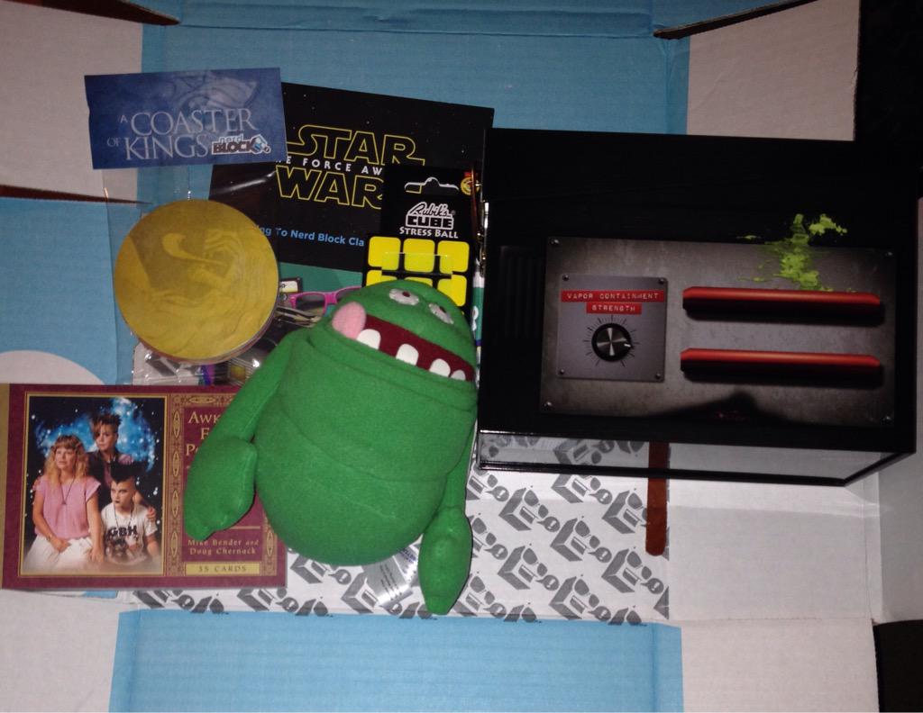 wolfenkin's tweet image. Very awesome @nerdblock this month. 😄👏👍😻