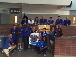 DigiKolo's tweet photo. We are the CHAMPIONS!! @plunkett_andy #eclaw #harmonowl Electives Rock! Nice way to start a new year at a new school http://t.co/PcKrOu09Bx