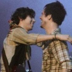 Brendon Urie and Ryan Ross