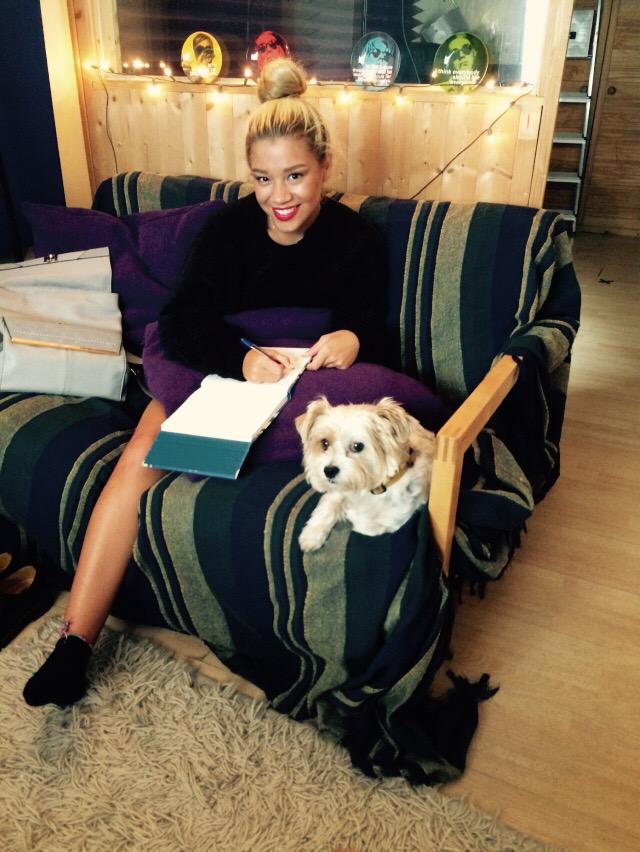 Amazing session with @mollyrainford1 she's such a talent... Winston the dog is a big fan...