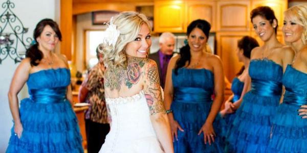These Inked Brides Look Amazing On Their Big Day bit.ly/1hyhFwf