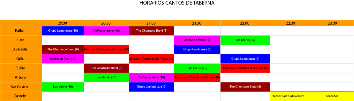 PONTELOUCO's tweet photo. Horarios da I mostra dos cantos de taberna PONTE LOUCO mañá dende as 20:00h http://t.co/UaSQp1tQWC