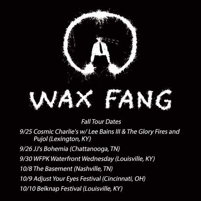 WaxFang's tweet photo. We are happy to announce the following Fall Tour dates. More dates and new music to come. Stay tuned! http://t.co/Hmunc186V6