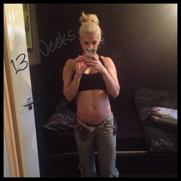 13 weeks baby-bump ☺