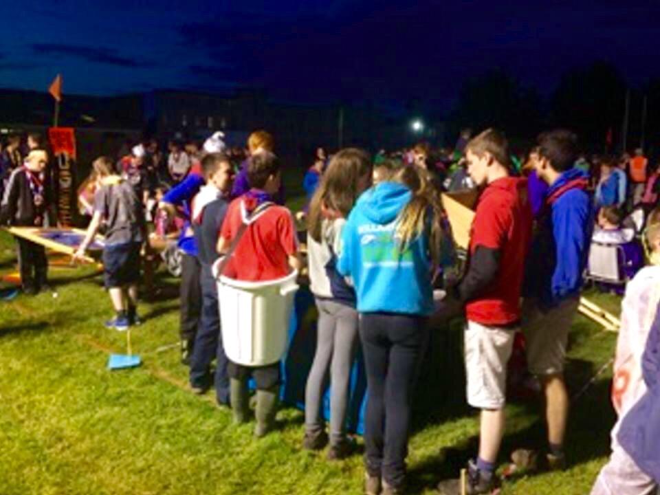 82ndCorkScouts's tweet photo. Phoenix 2015 day 2 and the spirits are high, this like a mini Jamboree. http://t.co/qb85pEx56R