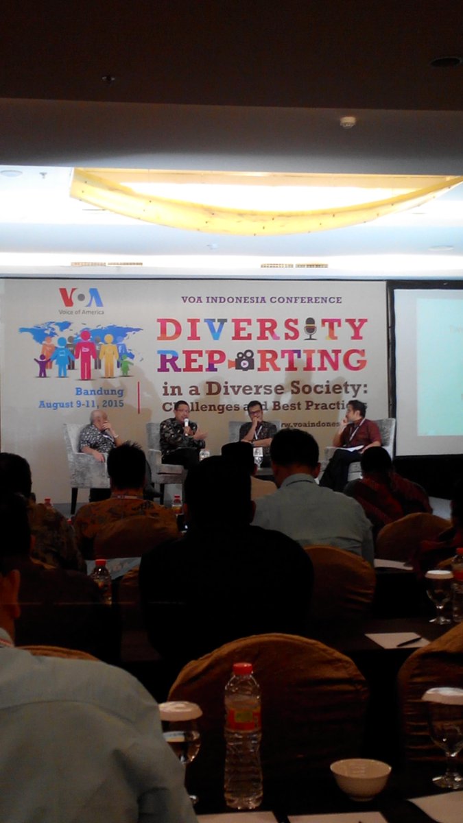 MneteriAgamaRI <a href="/lukmansaifuddin/">Lukman H. Saifuddin</a> DewanPersInd <a href="/nezarpatria/">nezarpatria</a> on Stage #VoaDiversity <a href="/voaindonesia/">VOA Indonesia</a> cc @ThomsonRadioNet