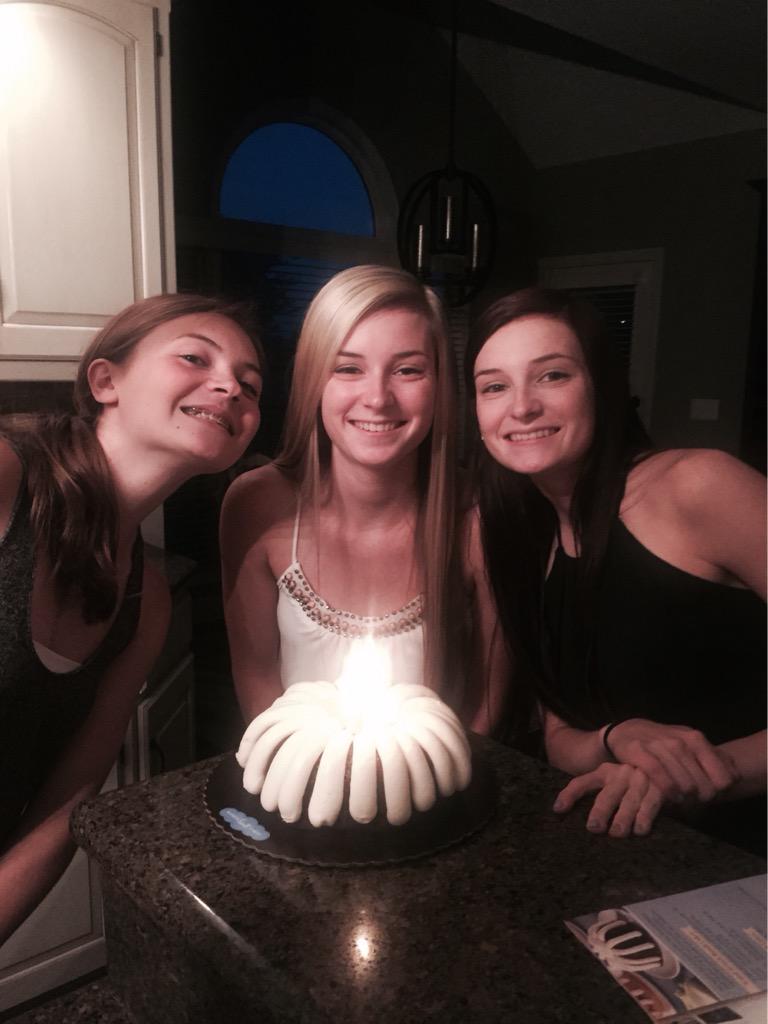 Happy {early} birthday to us   