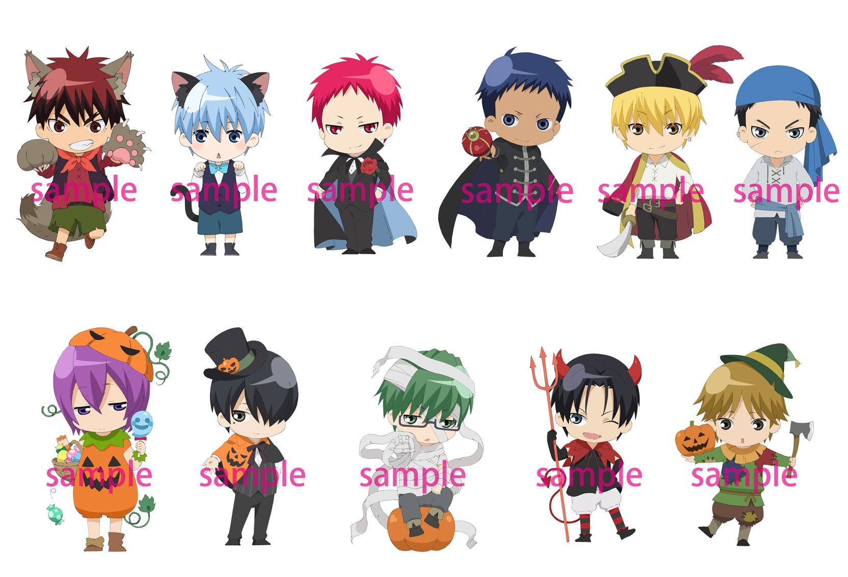 アニメ黒子のバスケ J World 9 28から11 3まで 黒子のハロウィン In J World 開催決定 描き下ろしちびキャラは11体 みんなの仮装力も昨年よりパワーアップ Http T Co 5nqsemmkkx 赤 Kurobas Http T Co F55vqcky5t Twitter