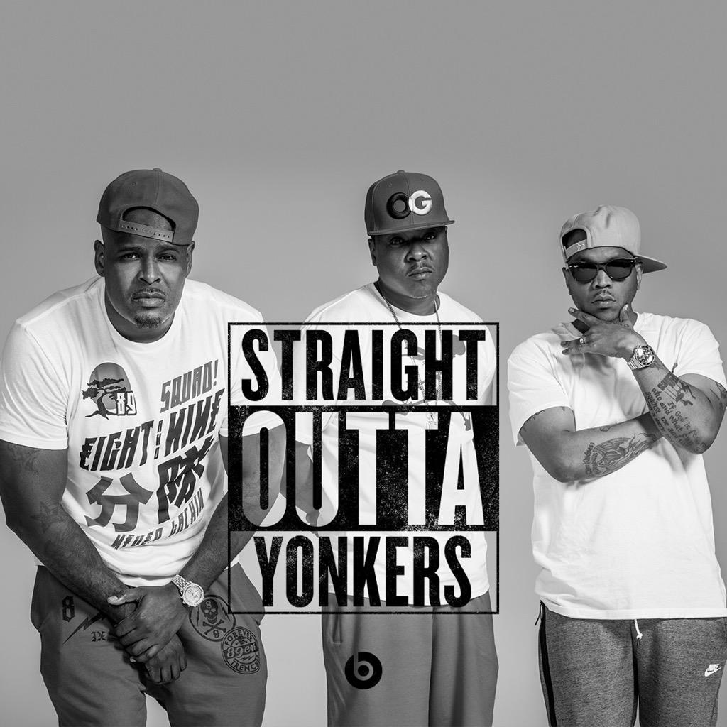 Therealkiss's tweet photo. YOU KNOW WHERE WE FROM!!!!@beatsbydre @JonathanMannion @real_lox @SORASPY #T5DOA #YONKERS http://t.co/DD6YKmIDCI