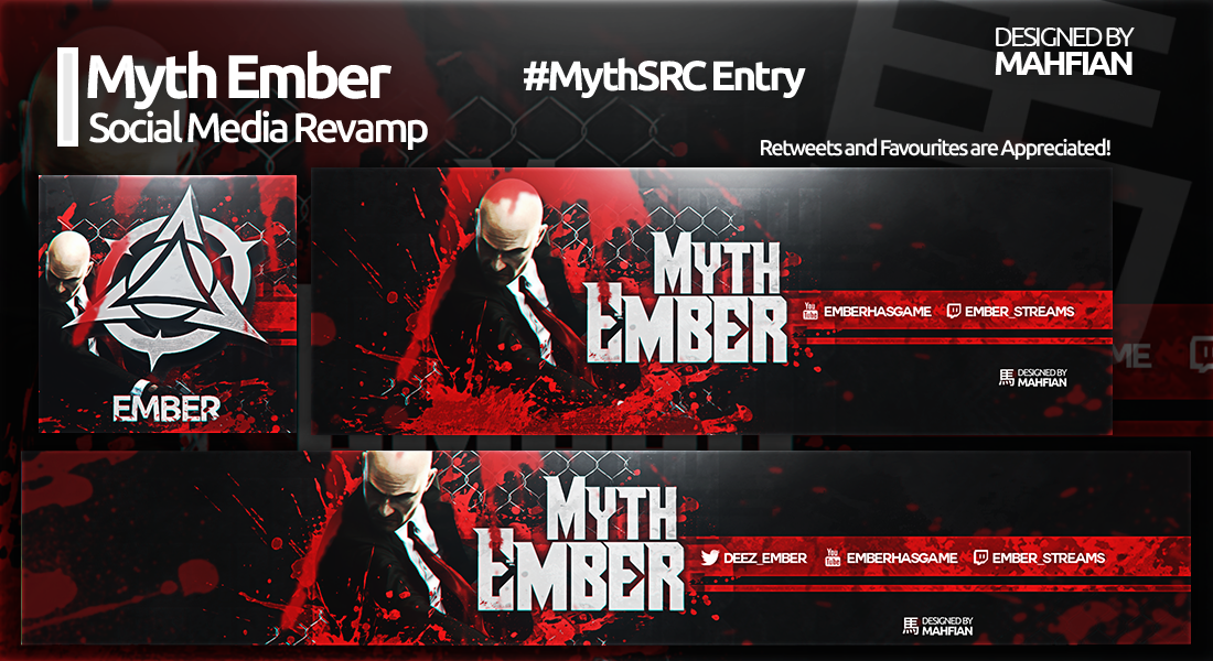 mahfianx's tweet photo. Revamp for @Deez_ember 
All feedback is appreciated!
3rd entry for #MythSRC Please RT/FAV it really helps :) http://t.co/KAKIEwRBFb