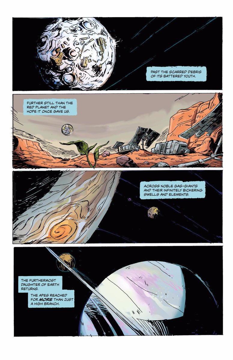 Goldrushcomic's tweet photo. The #Evolution of a #Comic. It takes lots of work, but seeing the finished product is so rewarding. #scifi #science http://t.co/7qwpaRpNRz