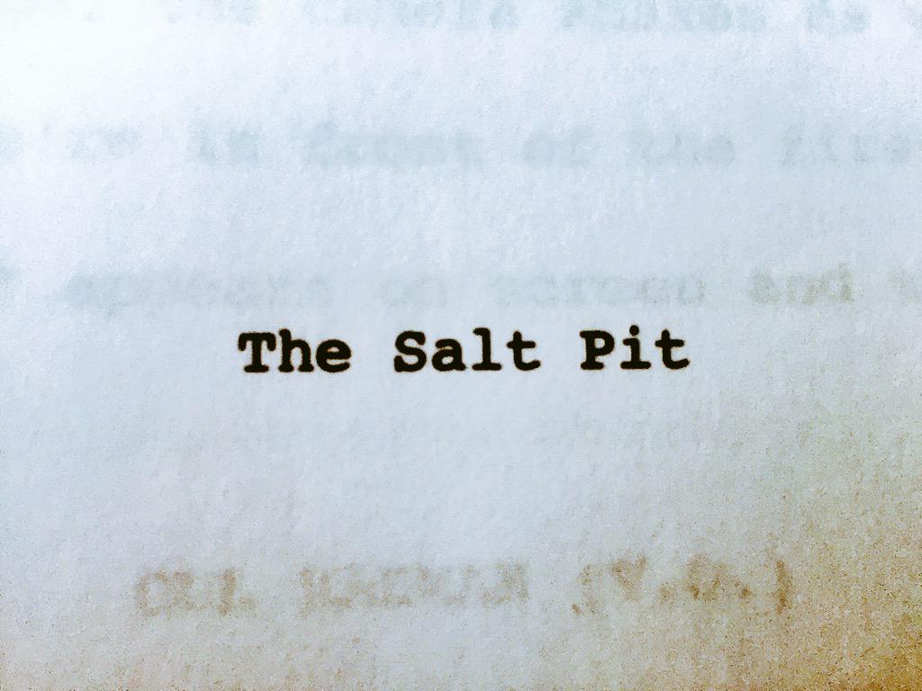 Snightfilms's tweet photo. Pre-Production is going well #saltpit http://t.co/2T2auugMkW
