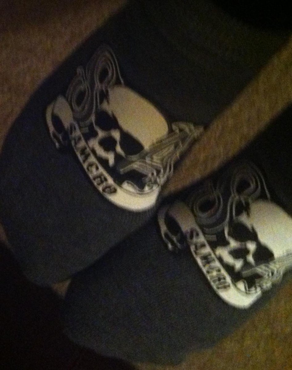 GScabet's tweet photo. My SOA socks! http://t.co/1vrYt8UBjf