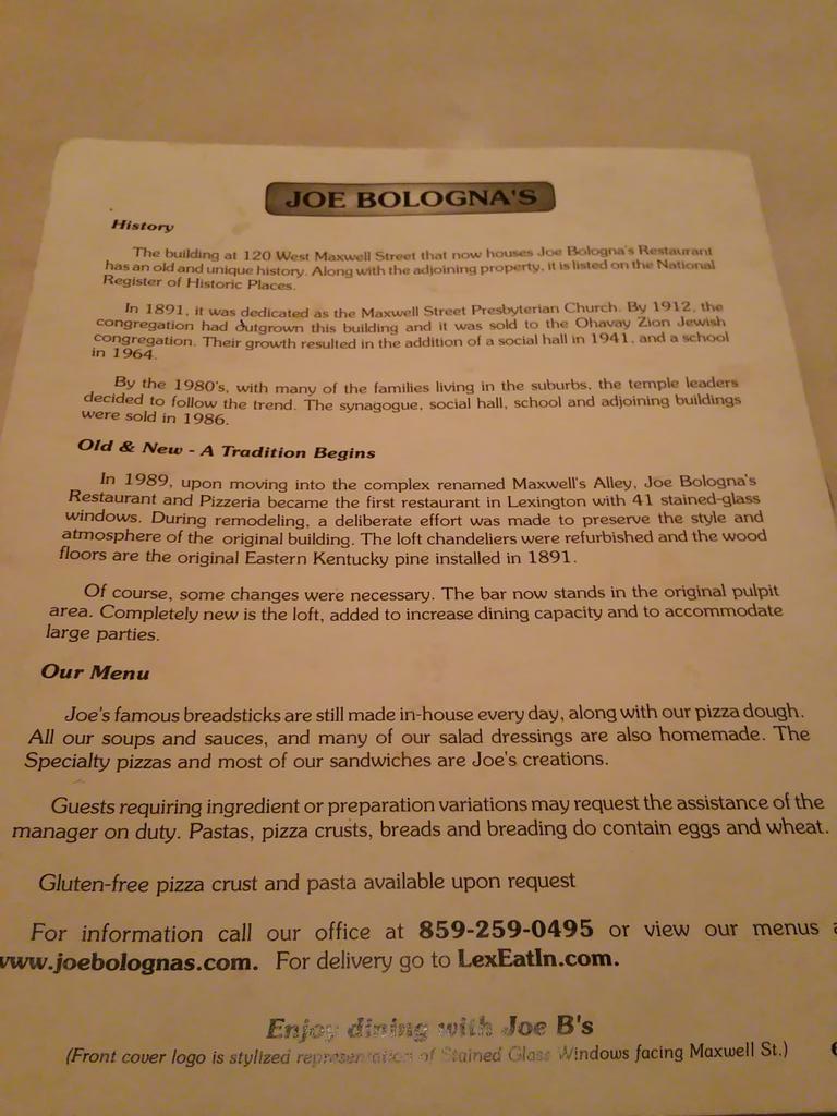 TheLexLife's tweet image. Add history and quality and what do you get? @JoeBolognas 1st time trying the stromboli and it rocks! #sharethelex