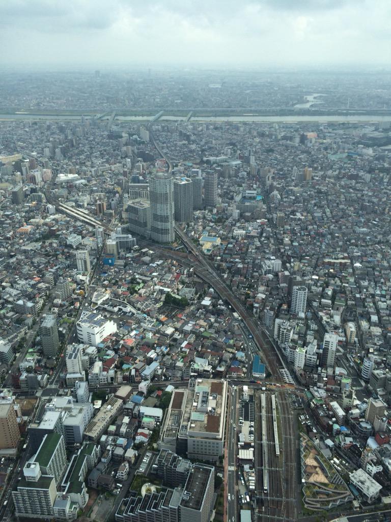 Unit50Japan's tweet photo. Awesome time up the sky tree v http://t.co/MWLWjx1yQH