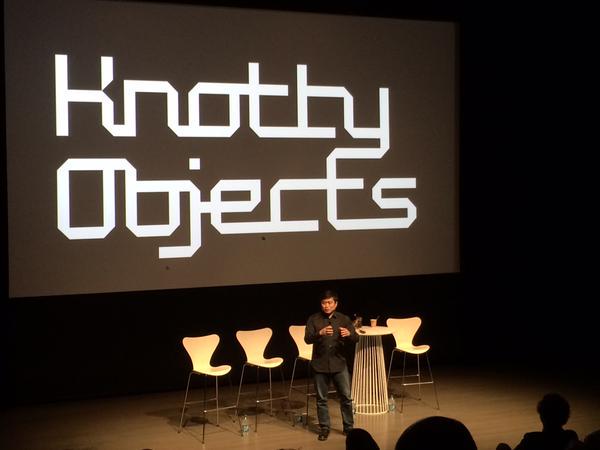 MIT's tweet photo. Videos from #KnottyObjects, the first @MediaLab Summit devoted to #design: http://t.co/qQK4Wrv54P via @mitsap http://t.co/Nhzqawe0Wz