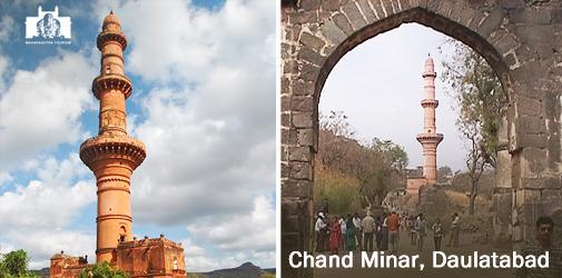 maha_tourism's tweet photo. #ChandMinar at #Daulatabad, was built in the Turkish style in 1435. This minaret is an outstanding eg.of Islamic #art http://t.co/1n4PaEugvy