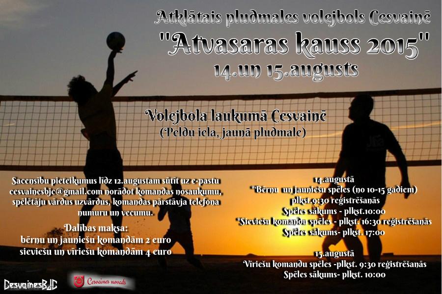 ''Atvasaras kauss 2015'' @Cesvaine_novads