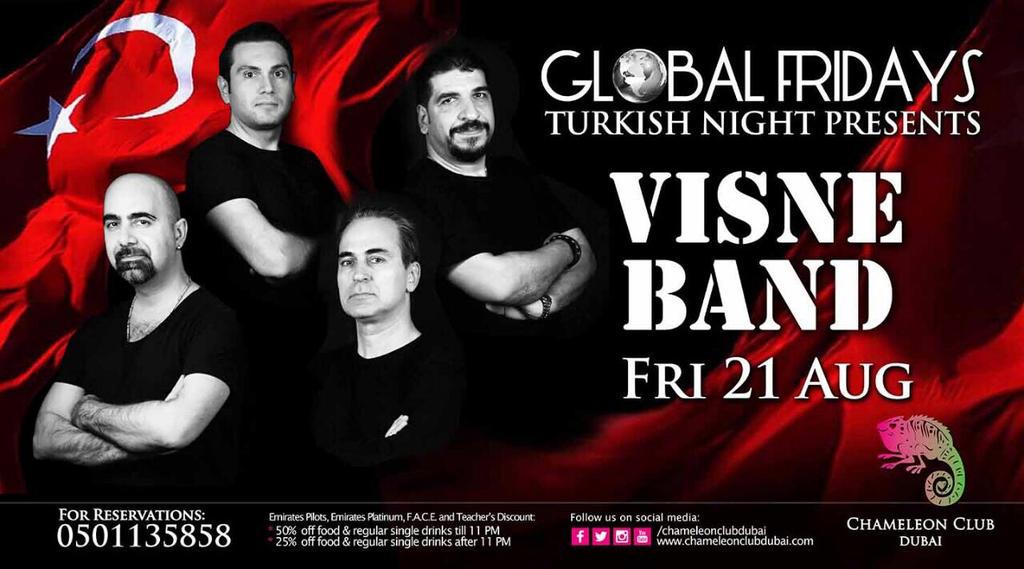 visneband's tweet photo. Visne Band will be playing at CHAMELEON CLUB Byblos Hotel Tecom. More Turkish songs this time #rock #livemusic #Dubai http://t.co/AvsWPuHAd9
