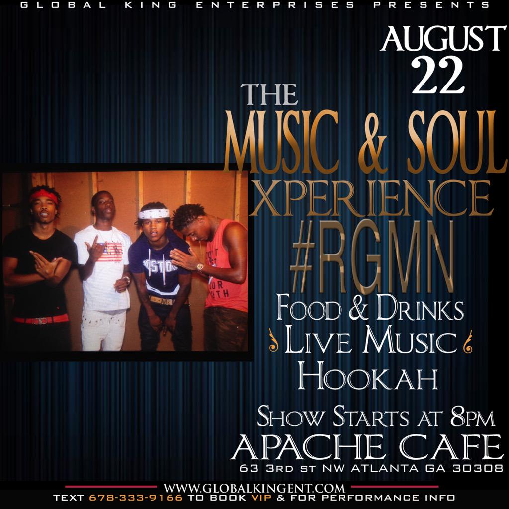 KushMcCaulla's tweet image. Made a movie @ #Aisle5 tonight, We in #ApacheCafe AUG 22nd.