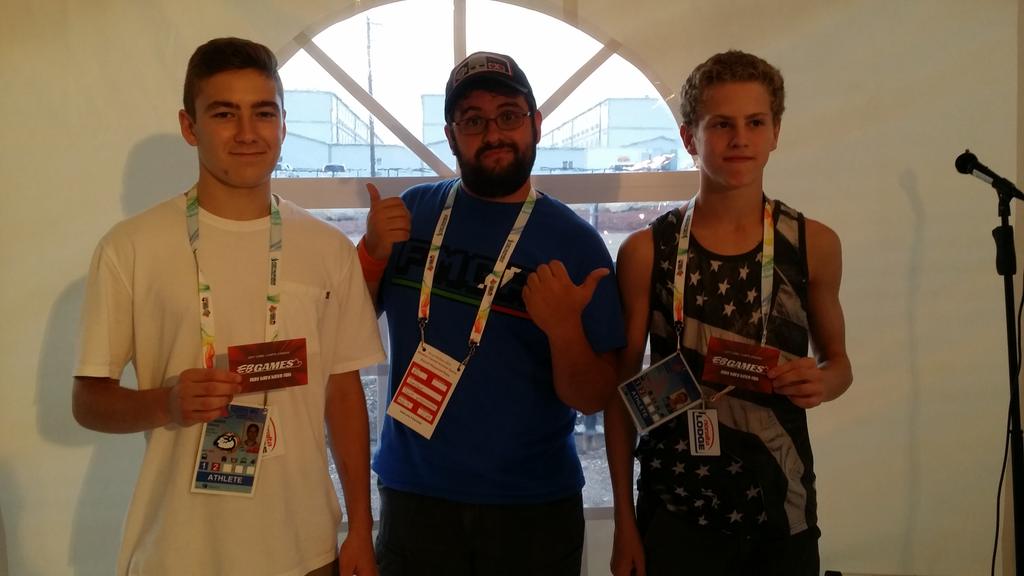 ymmFMGA's tweet photo. Dennis - from #teamAlberta and Tanner from #teamManitoba are our first place winners ! http://t.co/ErHRAHzDvp