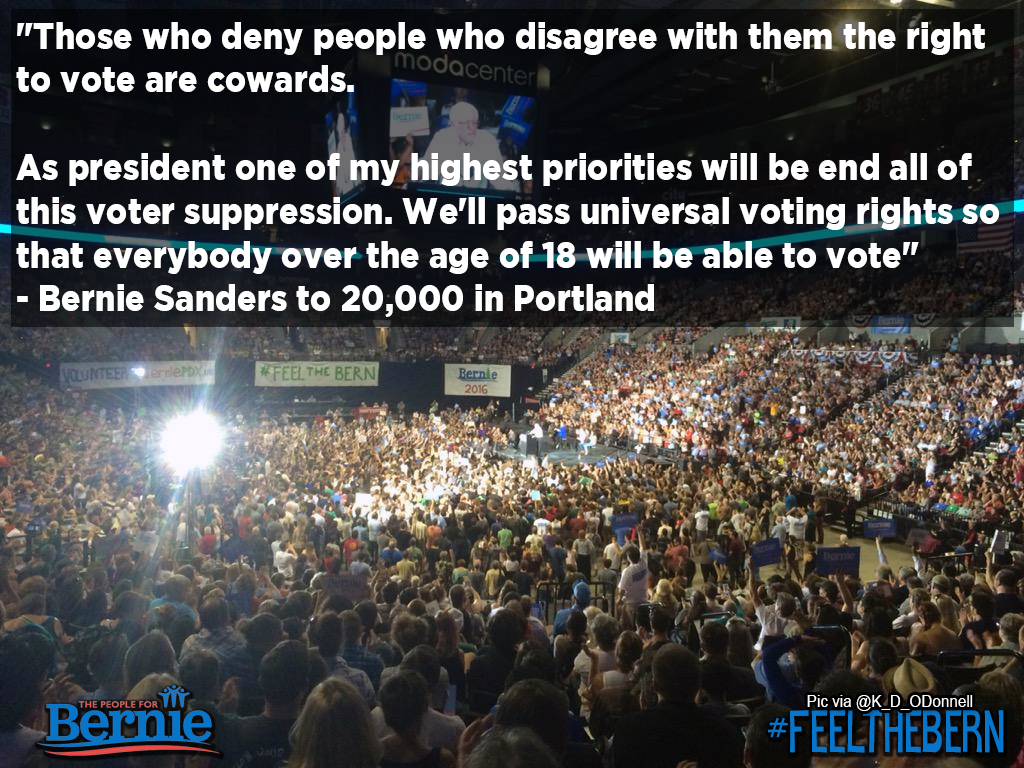 People4Bernie tweet picture
