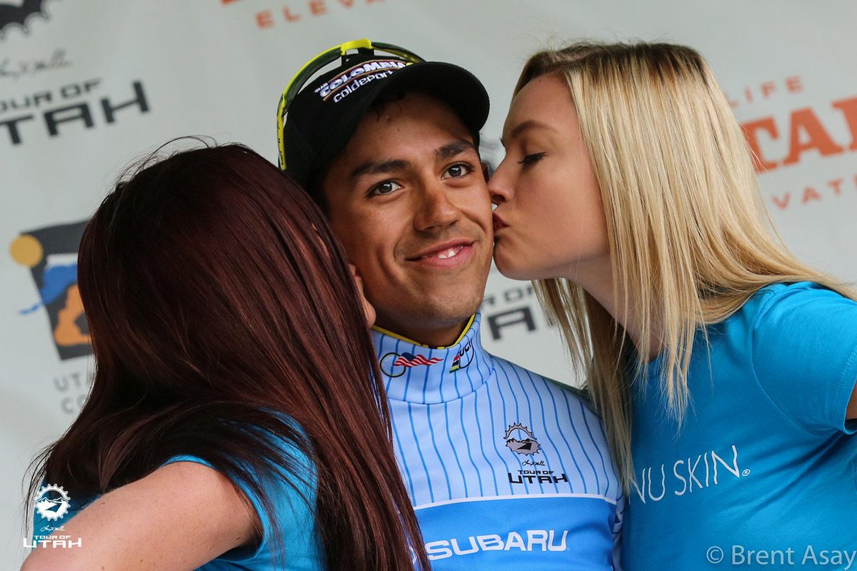 mundociclistico's tweet photo. http://t.co/29zAhaJYfE #TOU15 @TourofUtah @Col_Coldeportes campeónXequipos. @daniel_danielma mejor jóven (VIDEO-FOTOS http://t.co/YnUAGlfcds